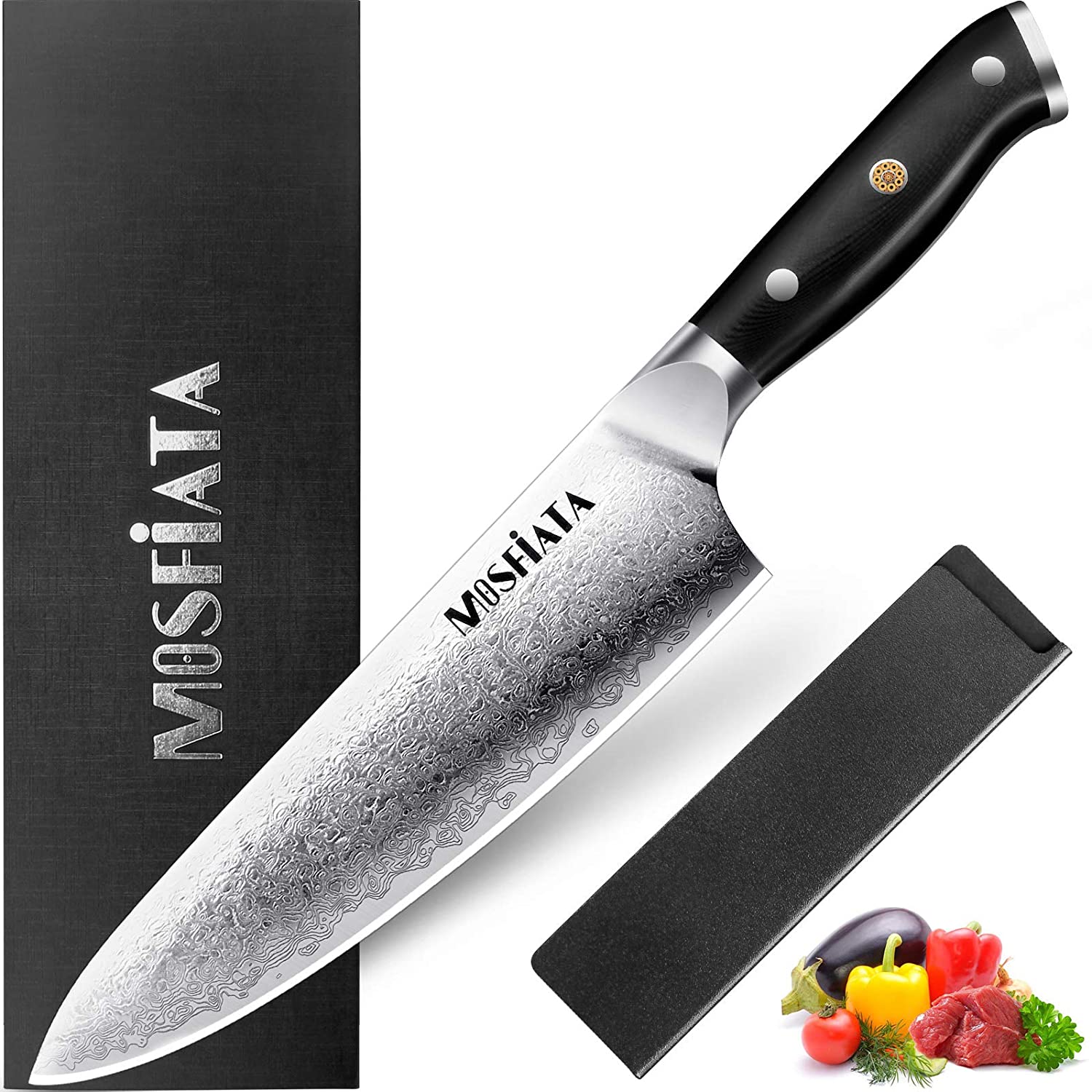 Best Cheap Chef Knife on . Mosfiata Chef knife Review 