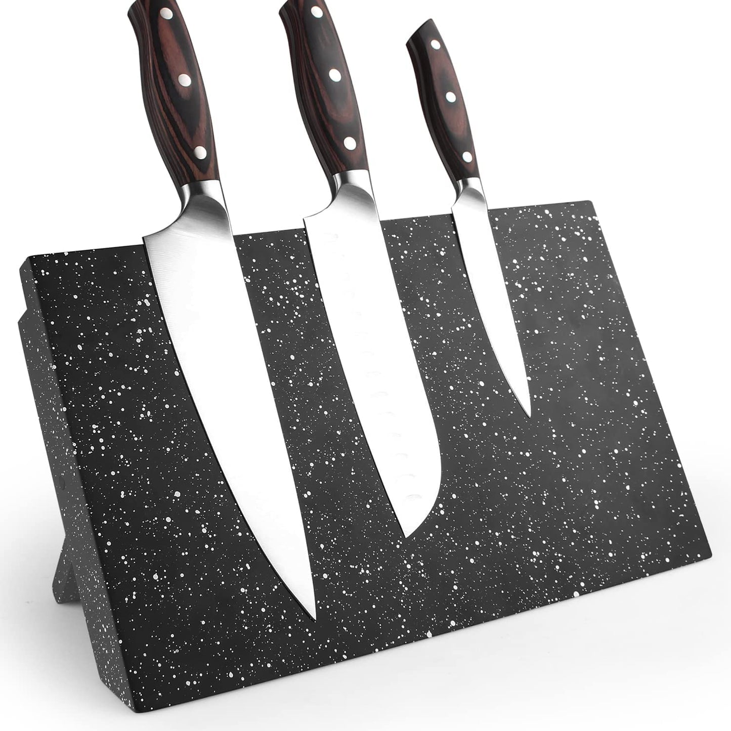 MOSFiATA Magnetic Knife Block - Magnetic Knife Holder - Magnetic Knife Stand- Cutlery Display Stand and Storage Rack