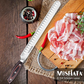 MOSFiATA 12" Slicing Carving Knife, BBQ Meat Cutting Knife-Forged High Carbon German Steel,Ergonomic Handle Design With Gift Box