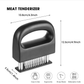 Meat Tenderizer, Meat Tenderizer Tool with 48 Stainless Steel Ultra Sharp Needle Blades Kitchen Cooking Gadgets for Tenderizing Beef, Turkey, Fish, BBQ, Pork, Fish