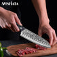 MOSFiATA 3PCS Knife,Kitchen Knives Set with VG10 Steel, Ultra-Sharp Professional Chef Knife Set and Full Tang G10 Handle, Gift Box