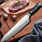 MOSFiATA 10" Super Sharp Professional Chef's Knife，German High Carbon Stainless Steel EN1.4116 with Micarta Handle and Gift Box