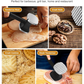 MOSFiATA Meat Tenderizer Hammer with Comfortable-Grip Handle，Dual-side Mallet for Kitchen, Heavy Duty Pounder For Tenderizing Steak, Beef and Fish