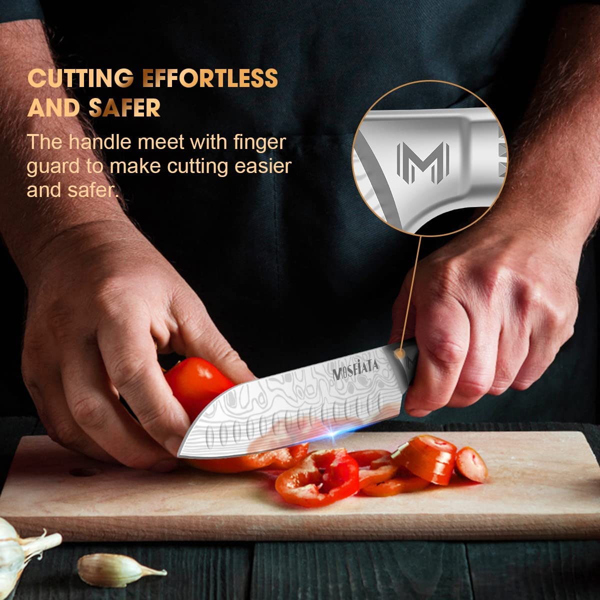 4 PCS Ultra Sharp Kitchen Knife Set