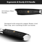 MOSFiATA Damascus Fruit Knife 4", Ultra Sharp Paring Knife, 67 Layers Damascus Steel VG10 Core Multipurpose Small Kitchen Knife Professional Peeling Knives, G10 Handle with Rivet Chef Gift