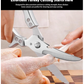 Poultry Shears, Heavy Duty Kitchen Shears With Anti-Slip Handle，Poultry Scissors for Meat, Chicken, Bone,Turkey, Fish