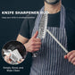 MOSFiATA Chef Knife,Kitchen Knife Santoku Chef's Knife 7 inch Multifunction Kitchen Knives Damascus Steel VG-10 Blade,Knife Sharpener Rod Gift Box