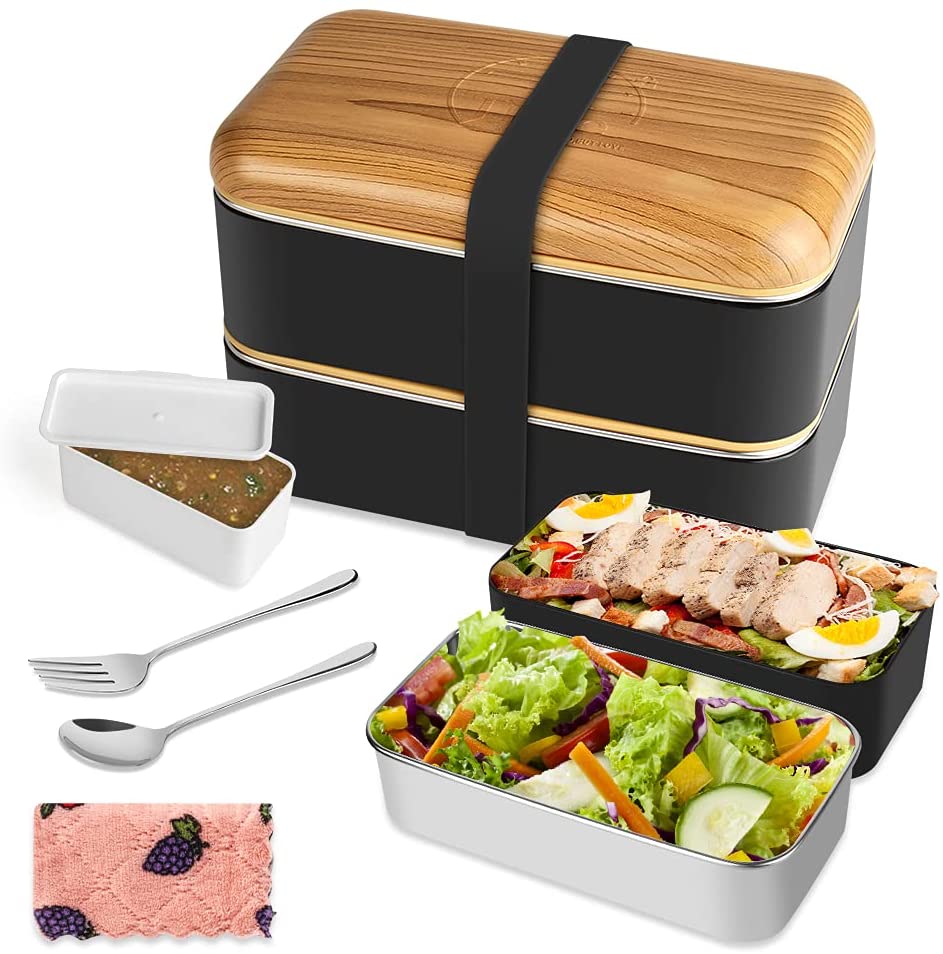 Stackable Bento Lunch Box Containers